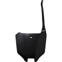 (image for) UFO Front Number Plate - Black