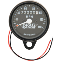 (image for) Mini Mechanical Speedometer Black 2240:60 Black