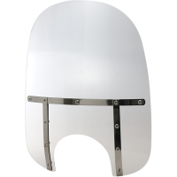 (image for) Memphis Fats Road King Windshield - 21" Tall - Clear