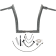(image for) Chrome 14" Pointed Top Handlebar Kit