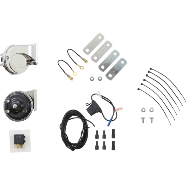 (image for) RIVCO PRODUCTS Universal Magnum Electric Horn Set with Application Kit
