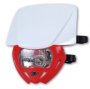 (image for) Panther Headlight - White/CR red