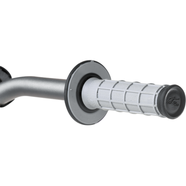 (image for) Renthal Dual-Compound Full-Waffle Grips - Gray