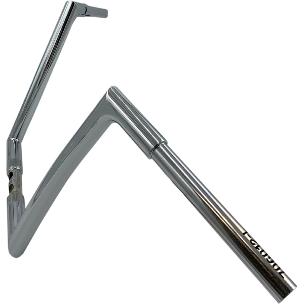 (image for) FAT BAGGERS INC Flat Top Handlebar Chrome 12 Inch