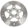 (image for) EBC Brakes Custom Stainless Steel Front Brake Rotor - 5-Button Round
