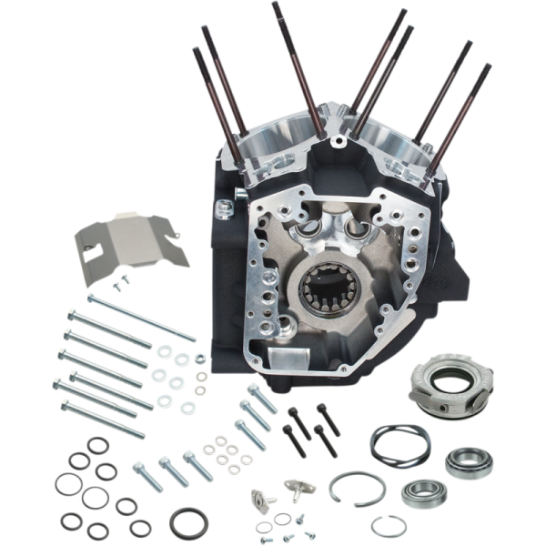 (image for) Twin Cam "A" Engine Case Stock Bore Black