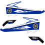 (image for) Factory Effex OEM Shroud and Tank/Shroud Graphics, Style 08 for YZ250F/450F 06-09