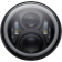 (image for) 7" LED Halo Headlamp - Black w/ mounting ring