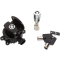 (image for) Side Hinge Ignition Switch with Fork Lock Gloss Black