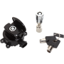 (image for) Side Hinge Ignition Switch with Fork Lock Gloss Black