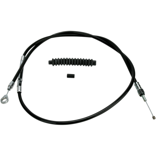 (image for) High-Efficiency Black Vinyl Clutch Cable for Softail/Dyna (69.75" +6")