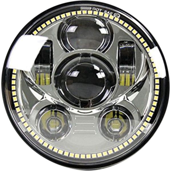 Speed Demon 5.75" Headlight with DRL Halo