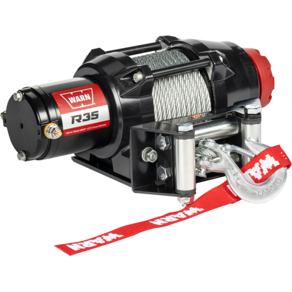 (image for) WARN R35 winch w/ 50' x 7/32" wire rope