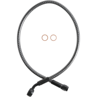 (image for) Karbonfibr Alternate Upper Brake Line 21" - 10mm/35° Banjo