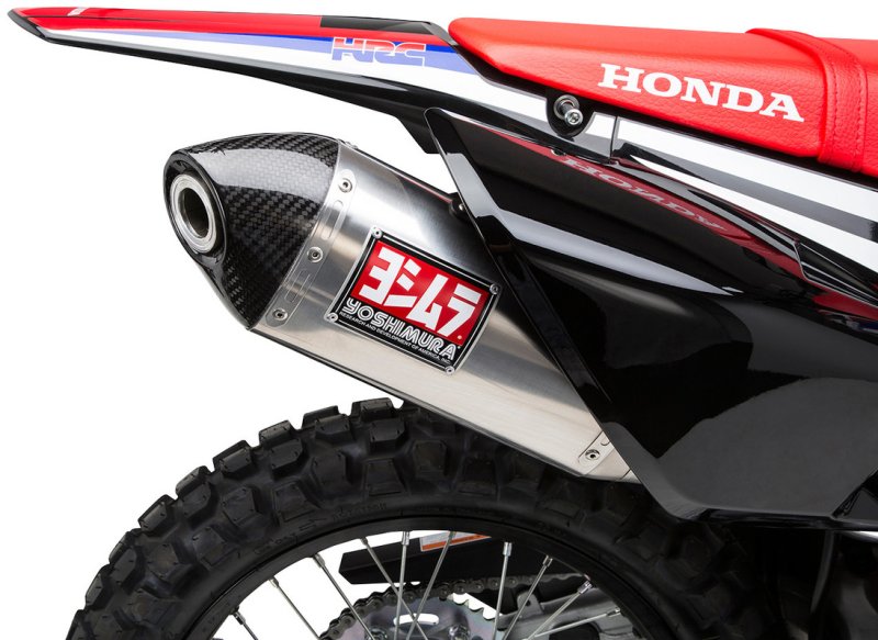 (image for) Yoshimura RS-4 Slip-On Muffler - Stainless/stainless/carbon fiber