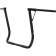 (image for) Textured Black 1 1/4" Louie B Handlebars - 19" Rise