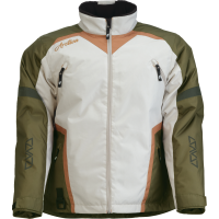 (image for) Women's Pivot 8 Insulated Jacket - Green/Tan, Size S