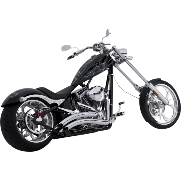 Vance & Hines Big Radius 2-Into-2, Chrome