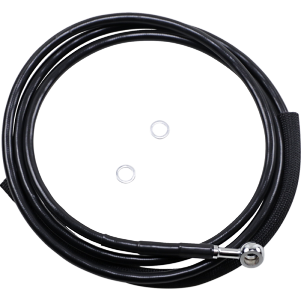 (image for) Black Vinyl Hydraulic Clutch Line +4"