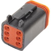 (image for) Black 6-Socket Plug