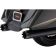 (image for) 4" Slip-On Muffler, Dual-cut, Black w/ black tip