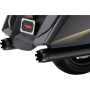(image for) 4" Slip-On Muffler, Dual-Cut, Black