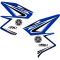 (image for) Factory Effex OEM Shroud and Tank/Shroud Graphics, Style 11 for YZ85 02-14