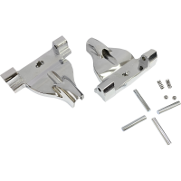 (image for) Passenger Floorboard Mount Kit Chrome