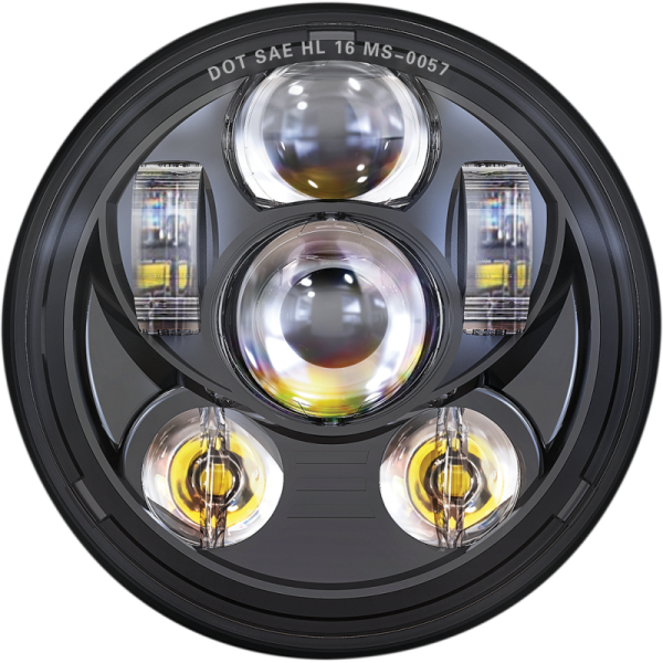 (image for) SPEED DEMON 5.75" Headlight, Black
