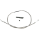 (image for) High-Efficiency Stainless Steel Clutch Cable for Softail (65" Std)