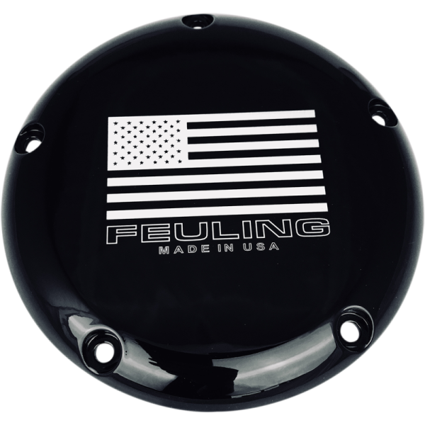 FEULING OIL PUMP CORP. Feuling American Flag Logo Derby Cover
