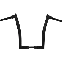 (image for) 1 1/2" EZ Install Pointed Top Handlebar - Black, 16" End Rise