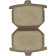 (image for) Standard Front Brake Pad for Honda CB750F 77-80