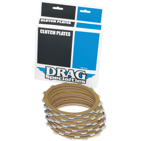 (image for) Drag Specialties Aramid Fiber Friction Plate Kit