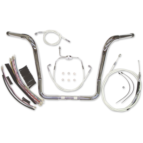 (image for) Caliber Bagger Bar Kit 12" - Chrome