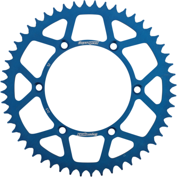 (image for) SUPERSPROX Rear Sprocket - 52T (Aluminum/Blue)