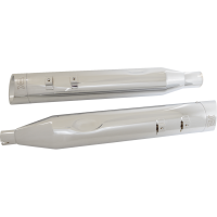 (image for) Chrome Mufflers w/ Chrome Edge Tip