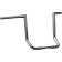 (image for) 1 1/4" Buck 25 Handlebars - Chrome, 13 1/2" Rise
