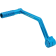 (image for) Speedliner Softail Shift Arm - Blue Anodized