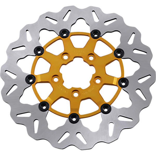 (image for) Full-floating Front Rotor, Gold Carrier