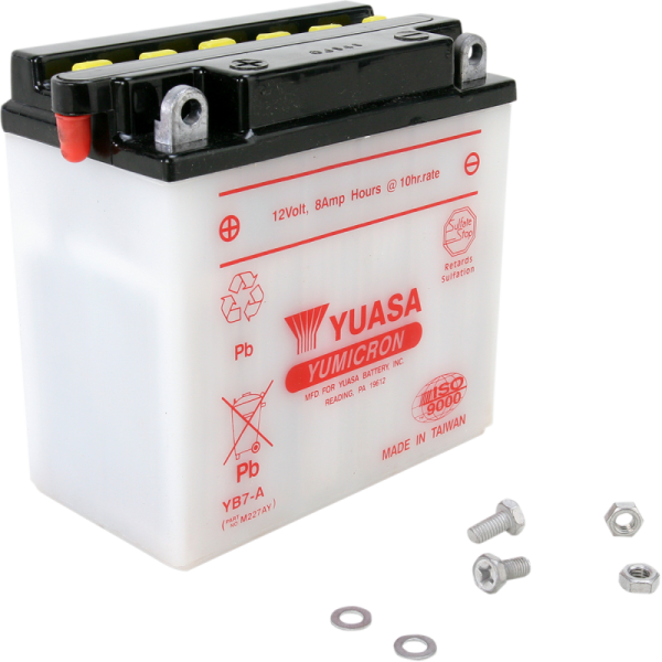 (image for) Yuasa Conventional Battery YB7-A