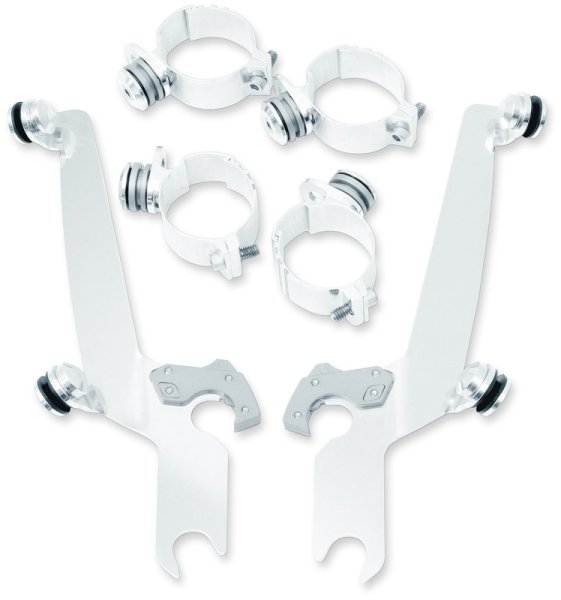 (image for) MEMPHIS SHADES HD Sportshield Trigger-Lock Mount Kit - Polished