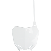 (image for) Acerbis Replacement Front Number Plate - White