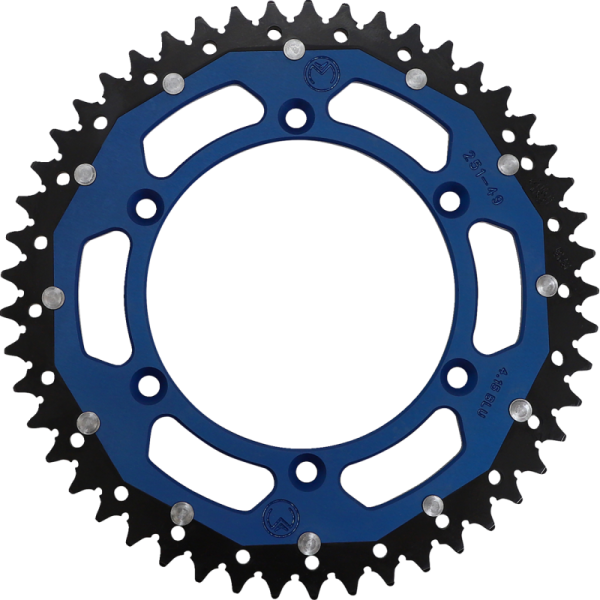 (image for) Moose Racing Moose Offroad Dual Sprocket - 49T Blue