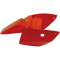 (image for) Rear Fender with Side Panels - 98-22 KTM orange