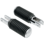 (image for) Chrome Footpegs W/ Rubber Sleeves (Pr.)