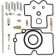(image for) Moose Offroad Carburetor Repair Kit - 1003-0808