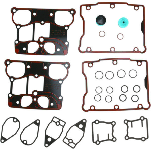 (image for) JAMES GASKET Rocker Box Gasket Kit Twin Cam