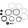 (image for) Genuine James Gaskets Carb Rebuild Kit for Keihin CV