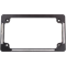 (image for) All-In-One License Plate Frame, Black